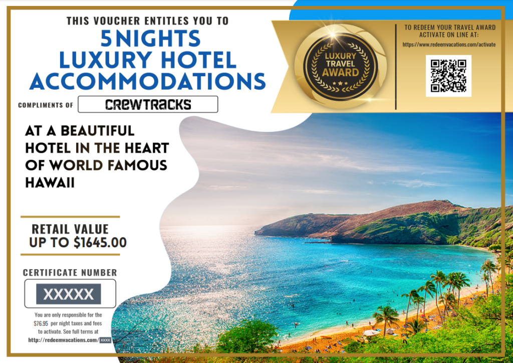 Example Hawaii Voucher